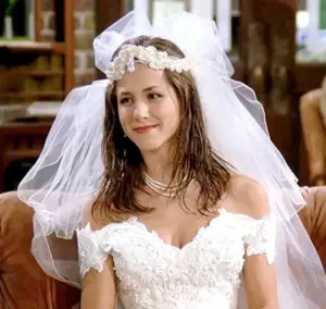 Friends Fashion Rachel Outfits Jennifer Aniston Style Wedding Dress